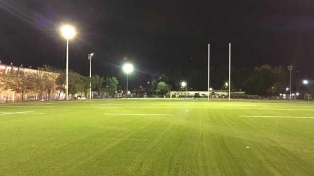 Inauguraron la primera cancha de césped sintético para baby fútbol en Melo  » Portal Medios Públicos